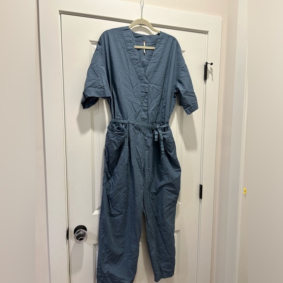Free people Feels So Right Cotton Jumpsuit - Picture 3 of 5